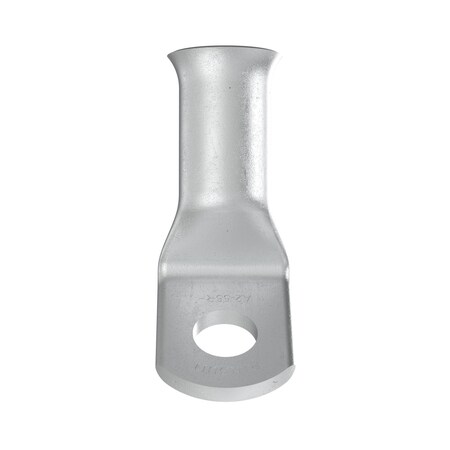 Panduit One-Hole Compression Lug, 0.31 in Stud, Standard Barrel, Copper, None, 100 PK A2-56RH-C